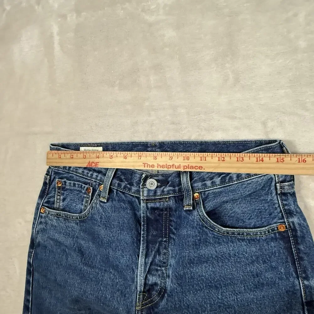 Levi’s 501 ST Premium Selvedge Denim Blue Jeans‎ Men's Size 30x32 Big E Tab